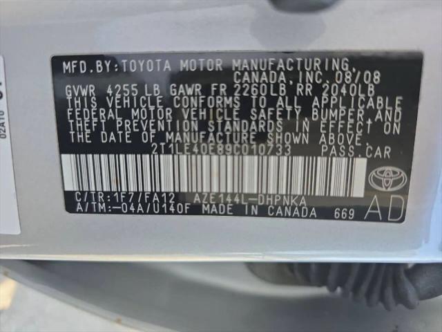 2009 Toyota Matrix S