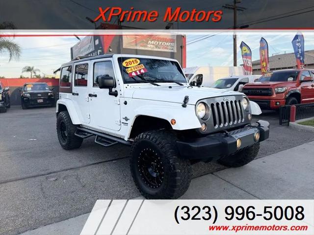 2015 Jeep Wrangler Unlimited Freedom Edition for sale in South Gate, CA