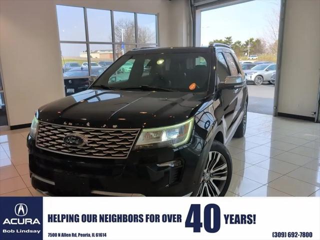 2018 Ford Explorer Platinum for sale in Peoria, IL