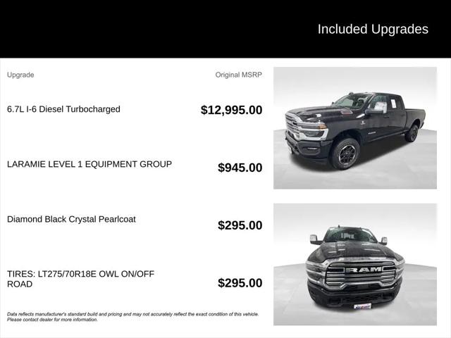 2026 Ram 2500 Laramie Crew Cab 4x4 6'4" Box