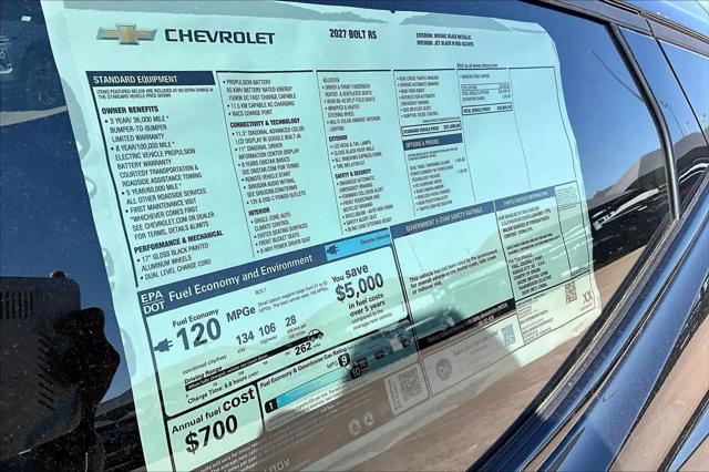 2027 Chevrolet Bolt RS FWD