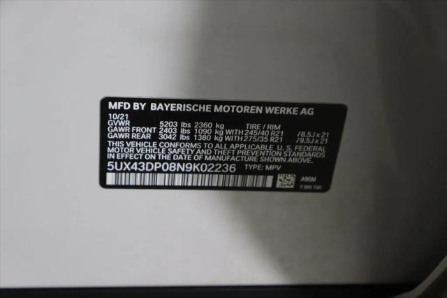 2022 BMW X3 sDrive30i