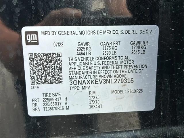 2022 Chevrolet Equinox FWD LT