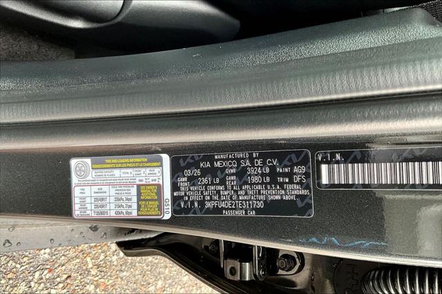 2026 Kia K4 EX