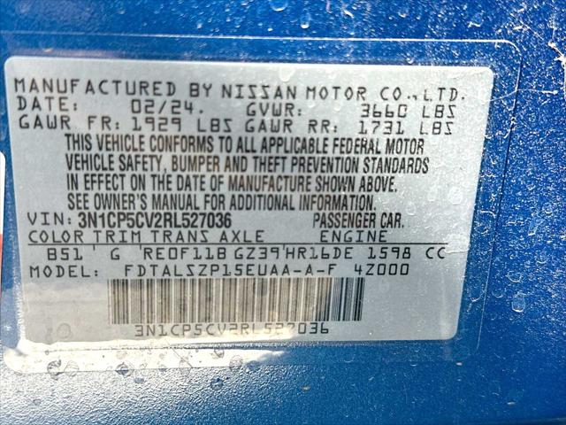 2024 Nissan Kicks SV Xtronic CVT