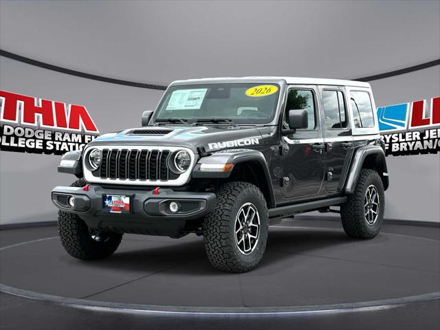 2026 Jeep Wrangler 4-Door Rubicon 4x4 for sale in Bryan, TX