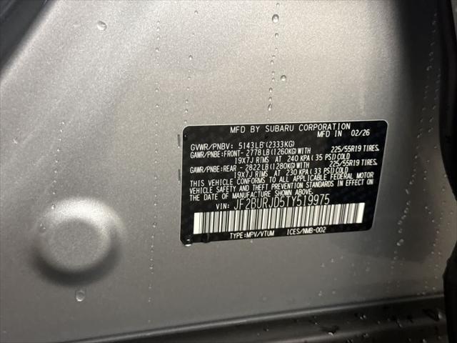 2026 Subaru Outback Touring XT