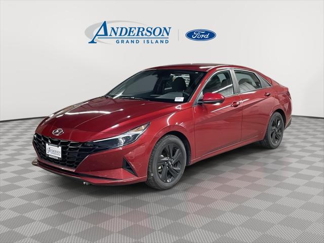 2021 Hyundai Elantra Hybrid Blue for sale in Grand Island, NE