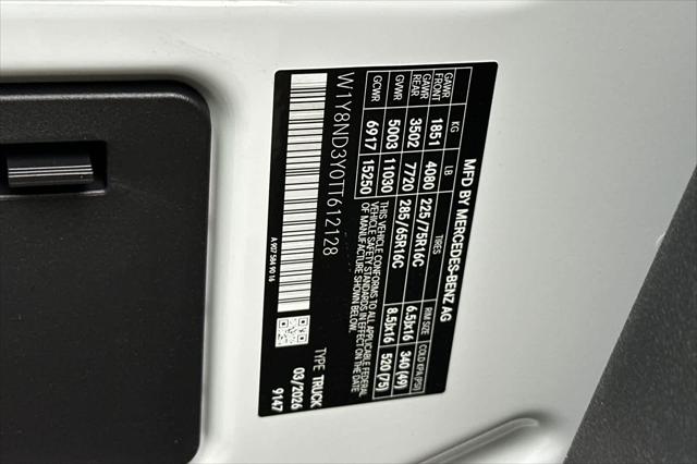 2026 Mercedes-Benz Sprinter 3500XD High Roof 4-Cyl Diesel HO