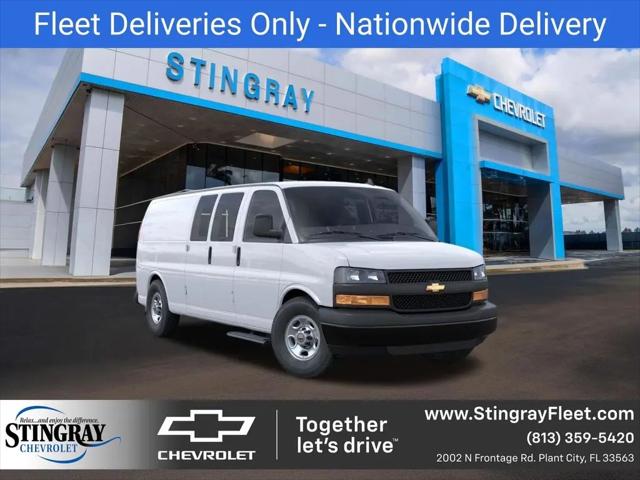 2024 Chevrolet Express Cargo Van RWD 3500 Extended Wheelbase WT for sale in Plant City, FL