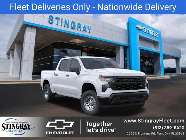 2025 Chevrolet Silverado 1500 2WD Crew Cab Short Bed WT for sale in Plant City, FL