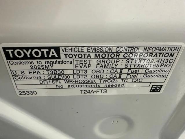 2025 Toyota 4Runner TRD Sport