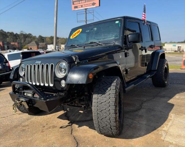 2016 Jeep Wrangler Unlimited Sahara