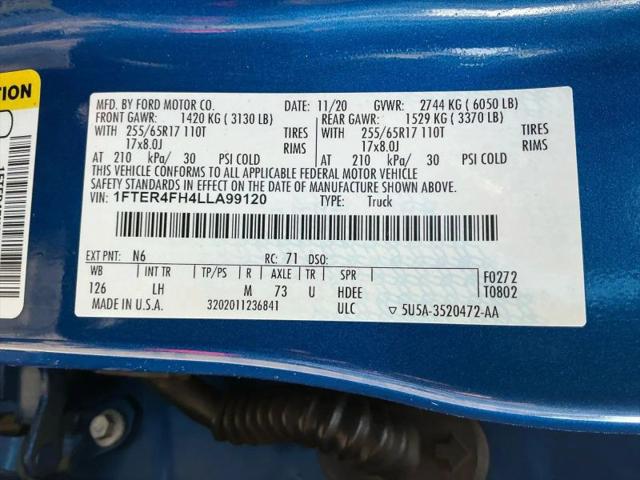 2020 Ford Ranger XLT