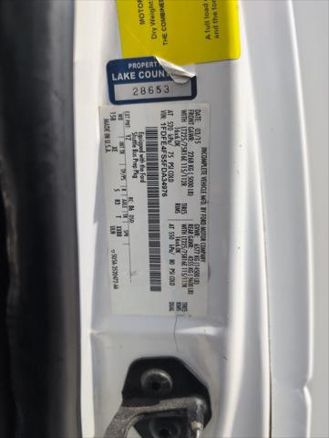 2015 Ford E-450 Cutaway Base