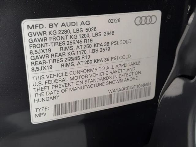 2026 Audi Q3 TFSI quattro S tronic