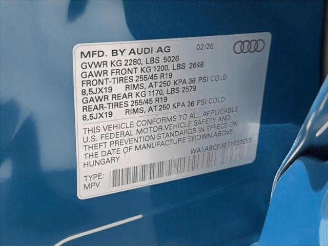 2026 Audi Q3 TFSI quattro S tronic