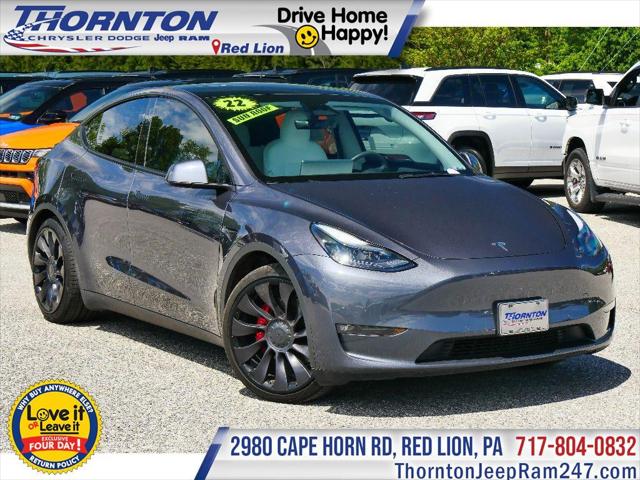 2022 Tesla Model Y Performance Dual Motor All-Wheel Drive