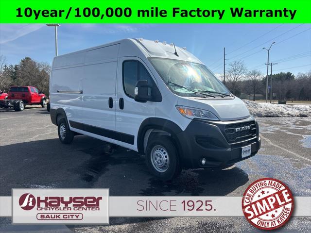 2026 Ram ProMaster 2500 Cargo Van Tradesman High Roof 159" WB w/Pass Seat for sale in Sauk City, WI