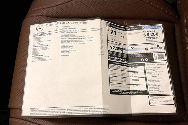2026 Mercedes-Benz GLE 450 4MATIC