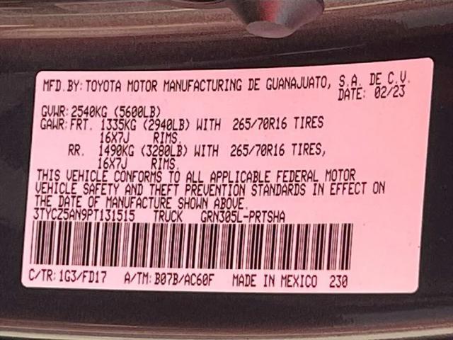 2023 Toyota Tacoma TRD Off Road
