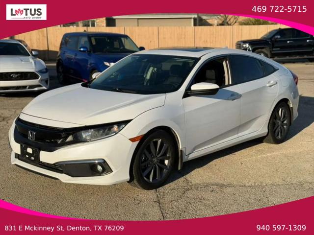 2021 Honda Civic EX-L for sale in Denton, TX