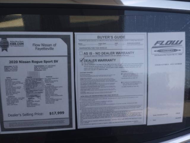 2020 Nissan Rogue Sport SV AWD Xtronic CVT
