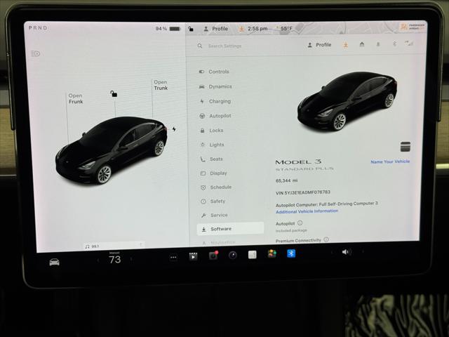 2021 Tesla Model 3 Standard Range Plus Rear-Wheel Drive