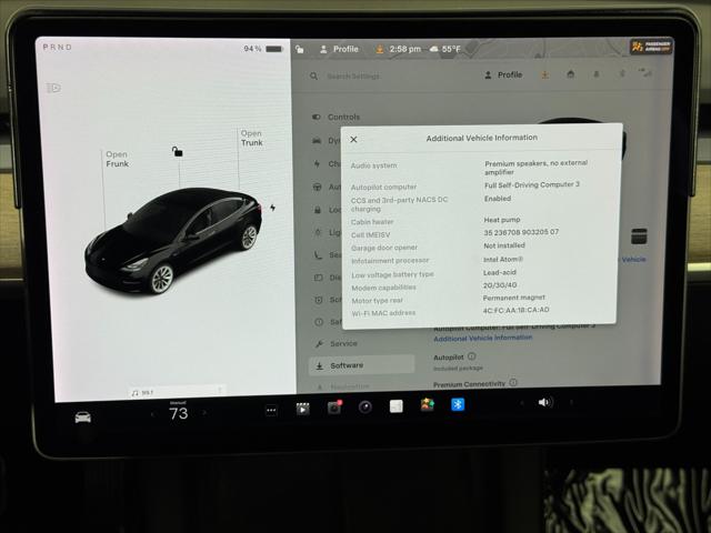 2021 Tesla Model 3 Standard Range Plus Rear-Wheel Drive