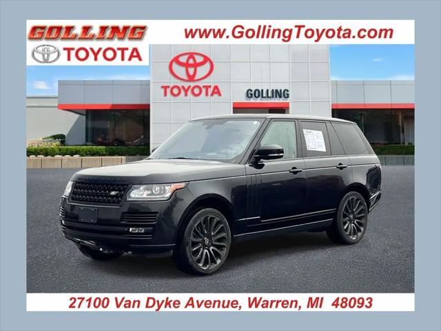 2015 Land Rover Range Rover 5.0L V8 Supercharged for sale in Warren, MI