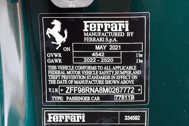2021 Ferrari Roma Standard