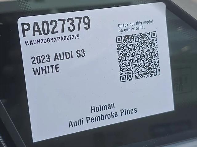 2023 Audi S3 Premium Plus TFSI quattro S tronic