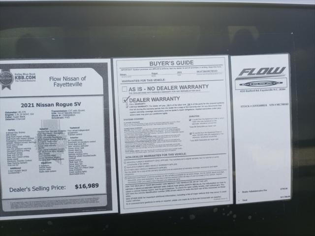 2021 Nissan Rogue SV FWD