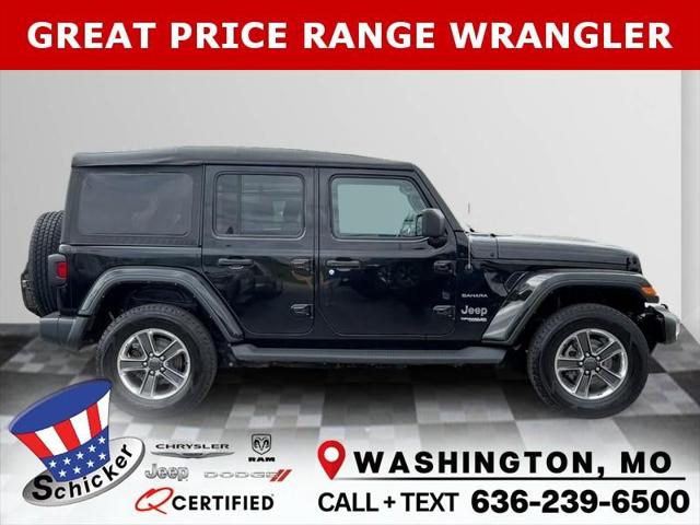 2022 Jeep Wrangler Unlimited Sahara 4x4 for sale in Washington, MO