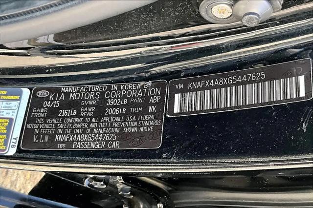 2016 Kia Forte EX