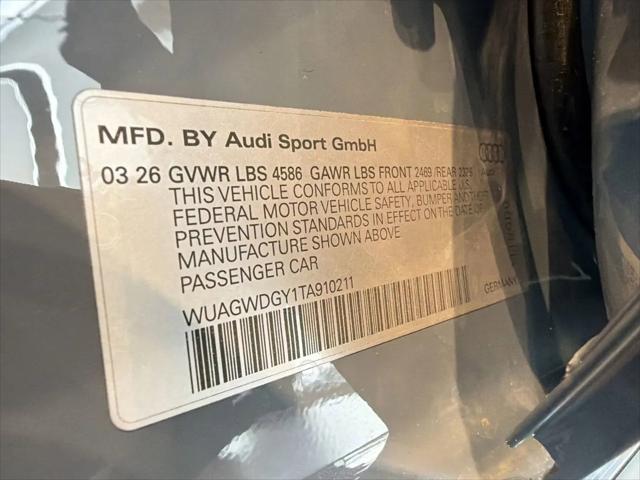 2026 Audi RS 3 TFSI quattro S tronic