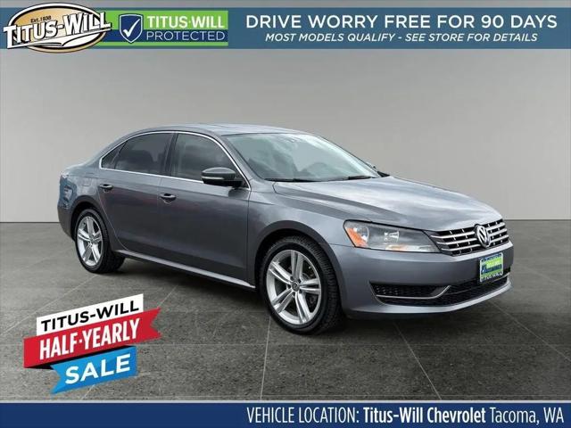 2015 Volkswagen Passat 2.0L TDI SE for sale in Tacoma, WA