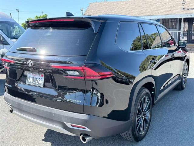 2025 Toyota Grand Highlander Hybrid Platinum MAX