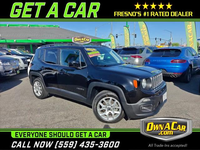 2018 Jeep Renegade Latitude FWD for sale in Fresno, CA