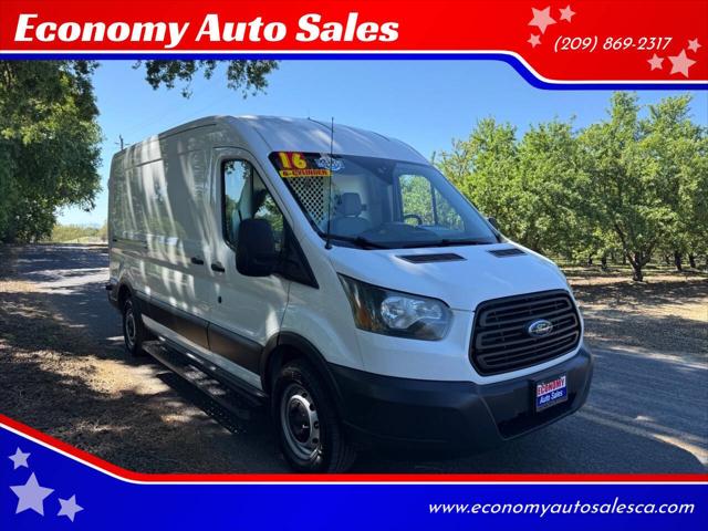 2016 Ford Transit 350 3dr LWB Medium Roof Cargo Van w/Sliding Passenger Side Door for sale in Riverbank, CA