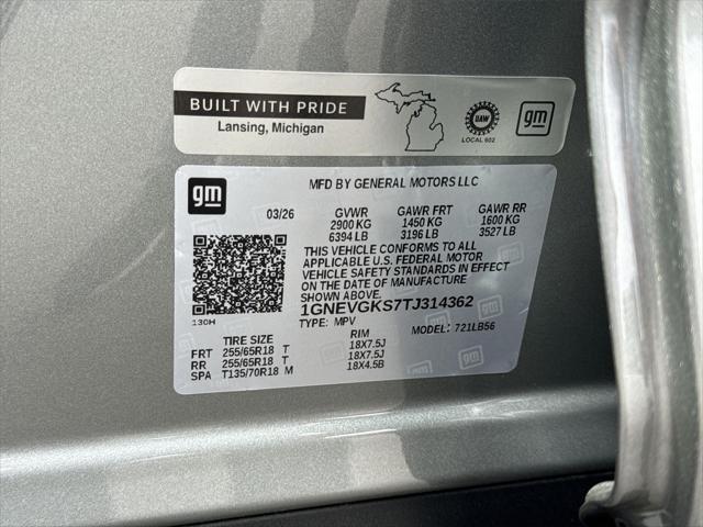 2026 Chevrolet Traverse AWD LT