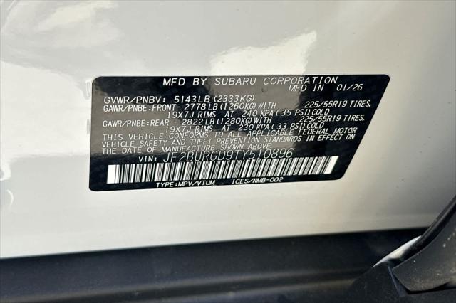 2026 Subaru Outback Limited XT