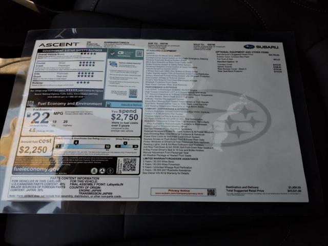 2026 Subaru Ascent Premium 7-Passenger