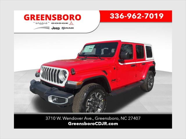 2026 Jeep Wrangler 4-Door Sahara 4x4 for sale in Greensboro, NC