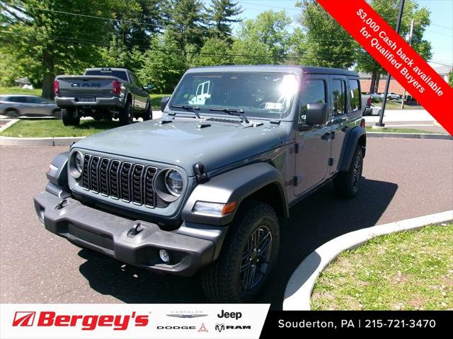 2026 Jeep Wrangler WRANGLER 4-DOOR SPORT S 2026 Jeep Wrangler WRANGLER 4-DOOR SPORT S
