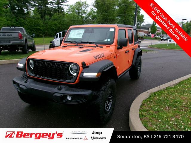 2026 Jeep Wrangler WRANGLER 4-DOOR WILLYS 2026 Jeep Wrangler WRANGLER 4-DOOR WILLYS