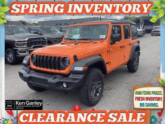 2026 Jeep Wrangler WRANGLER 4-DOOR SPORT S