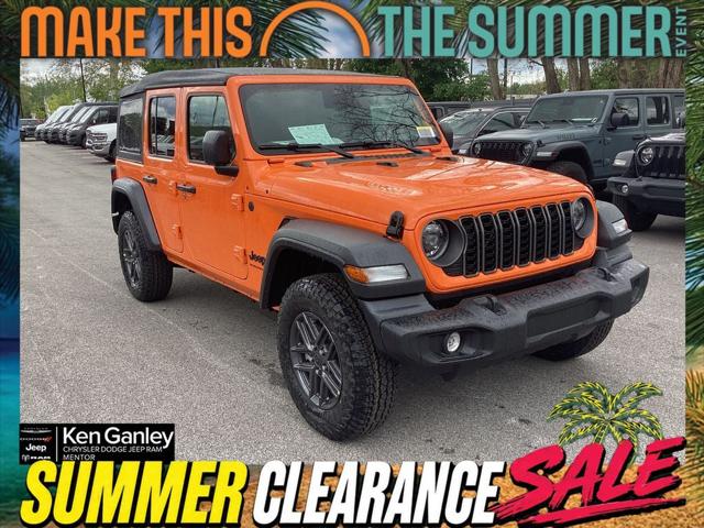 2026 Jeep Wrangler 4-Door Sport S 4x4 for sale in Mentor, OH