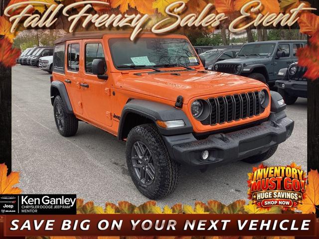 2026 Jeep Wrangler WRANGLER 4-DOOR SPORT S 2026 Jeep Wrangler WRANGLER 4-DOOR SPORT S