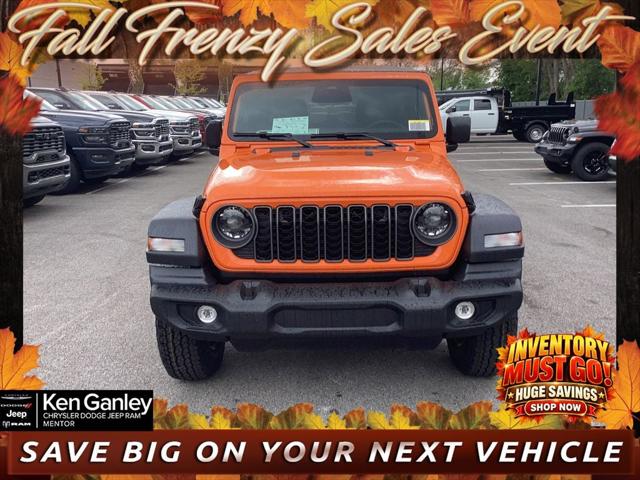 2026 Jeep Wrangler WRANGLER 4-DOOR SPORT S 2026 Jeep Wrangler WRANGLER 4-DOOR SPORT S
